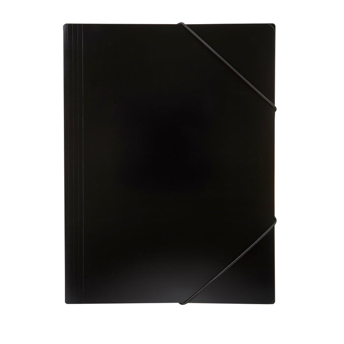 Marbig A4 Polypropylene Document Wallet Black AO2095102