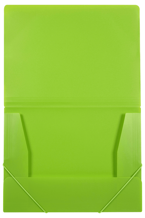 Marbig A4 Polypropylene Document Wallet Lime AO2095104