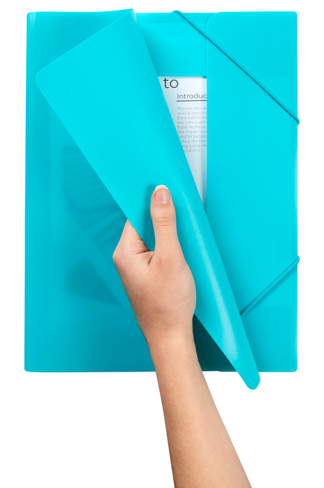 Marbig A4 Polypropylene Document Wallet Marine AO2095101