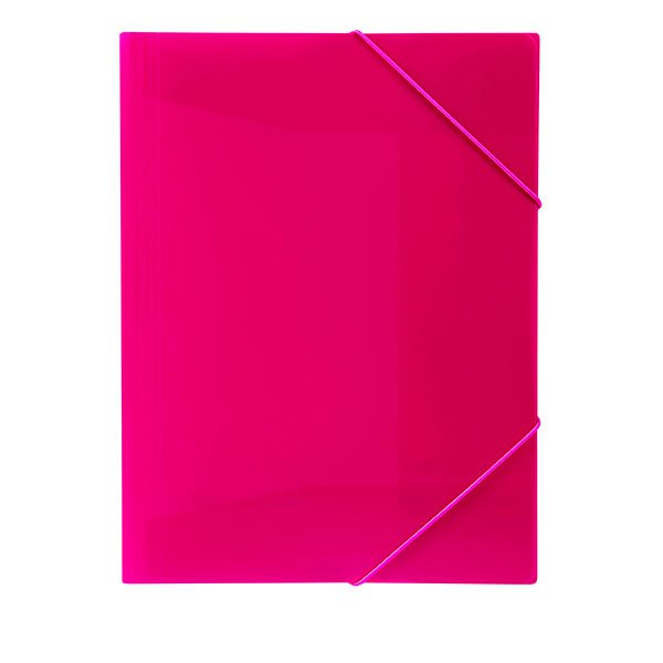 Marbig A4 Polypropylene Document Wallet Pink AO2095109