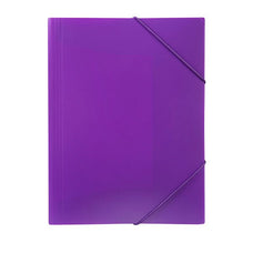 Marbig A4 Polypropylene Document Wallet Purple AO2095119