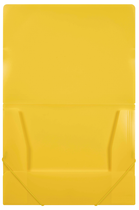 Marbig A4 Polypropylene Document Wallet Yellow AO2095105