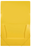 Marbig A4 Polypropylene Document Wallet Yellow AO2095105