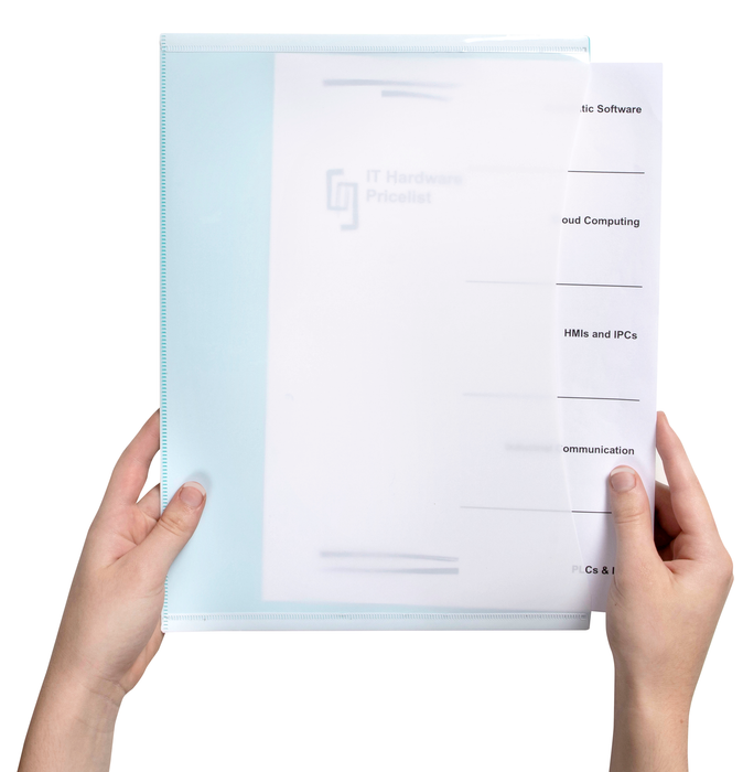 Marbig A4 Professional Antimicrobial Polyprop Doculope Document Wallet AO2015201