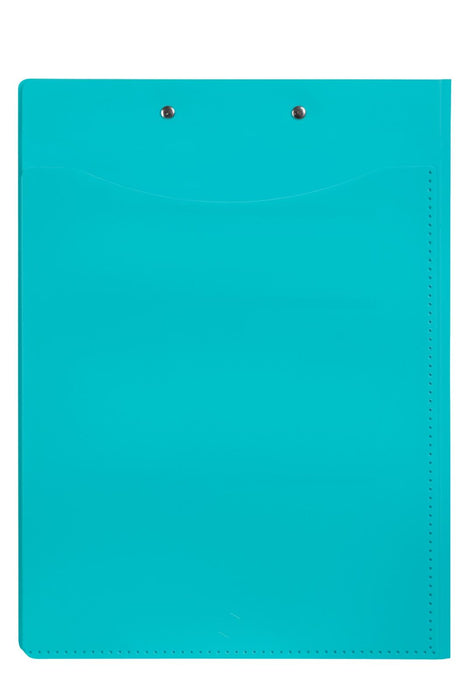 Marbig A4 Professional Antimicrobial Polypropylene Clipboard with Flap, Blue AO4322001