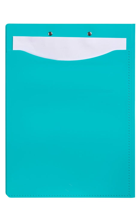 Marbig A4 Professional Antimicrobial Polypropylene Clipboard with Flap, Blue AO4322001