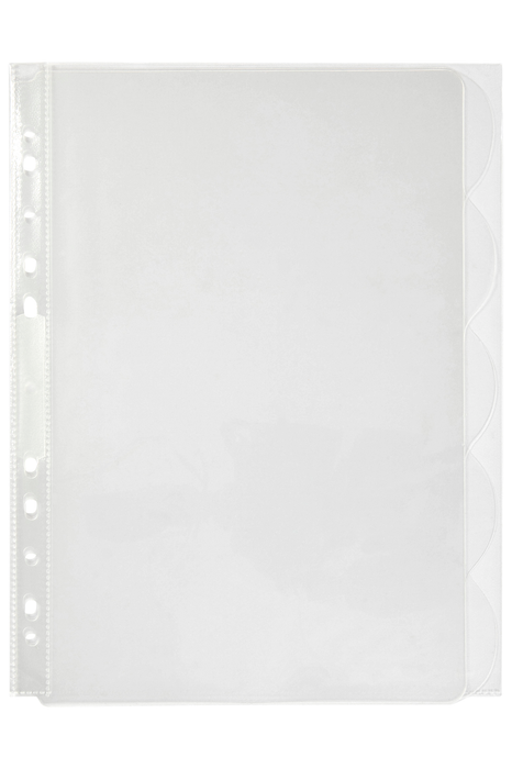 Marbig A4 Professional Clear Polypropylene Indices/Divider, 5 Tabs AO37825