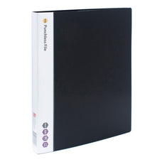 Marbig A4 Punchless File - Black AO2009002