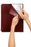 Marbig A4 Refillable Display Book 20 pocket Maroon AO2007021