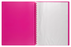 Marbig A4 Refillable Display Book 20 pocket Pink AO2007009