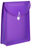 Marbig A4 Top Load Filing Pocket with Cord Closure Violet AO9017119
