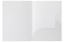 Marbig A5 Presentation Folder Gloss White Single Pocket x 10's pack AO1106108