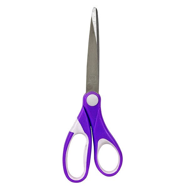 Marbig Assorted Colours Comfort Grip Scissors 182mm x Pack of 12 AO975421