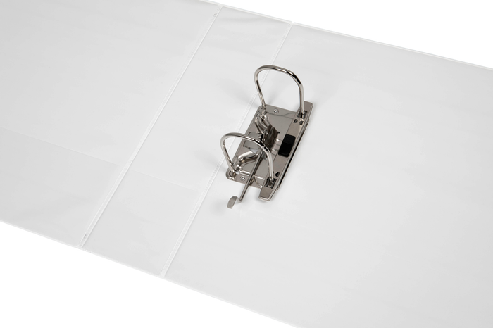 Marbig Clearview A4 Insert Cover 2 D Ring Lever Arch File, White AO6405008