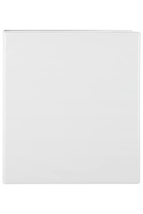 Marbig Clearview A4 Insert Cover 2 D Ring Lever Arch File, White AO6405008
