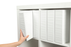 Marbig Clearview A4 Insert Cover 2 D Ring Lever Arch File, White AO6405008