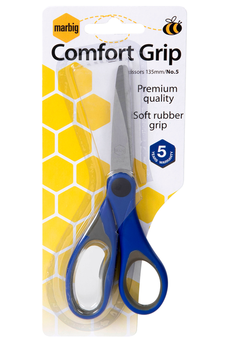 Marbig Comfort Grip Scissors 135mm AO975410