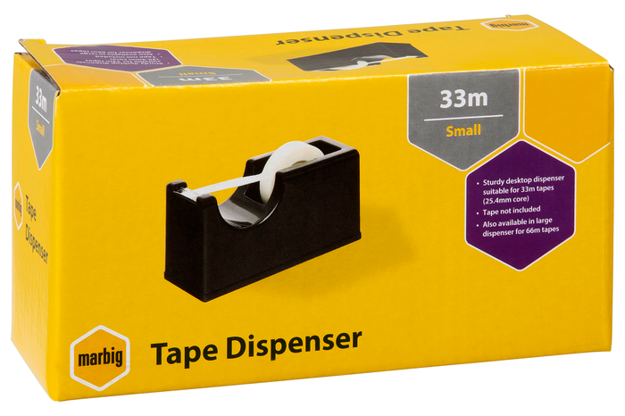 Marbig Desktop Dispenser - Small (For 33mt Rolls) AO8702002