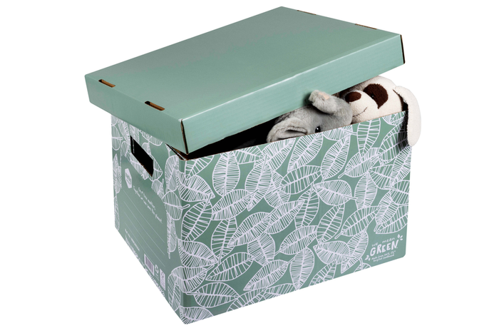 Marbig Enviro Archive Box, 310mm x 390mm x 270mm, Green AOWMG80204