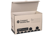 Marbig Enviro Compact Archive Box, 410L x 180W x 260H mm, Pack of 5 AO80075