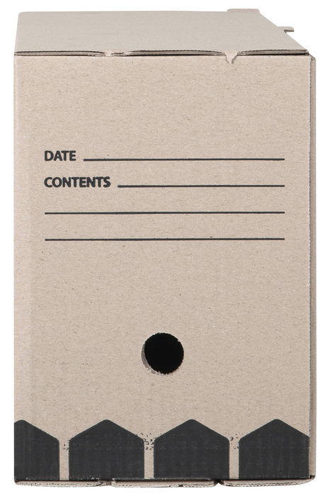 Marbig Enviro Compact Archive Box, 410L x 180W x 260H mm, Pack of 5 AO80075