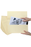 Marbig Foolscap Cardboard Document Wallet, 30mm Gusset, Buff, 10's pack AO4004307