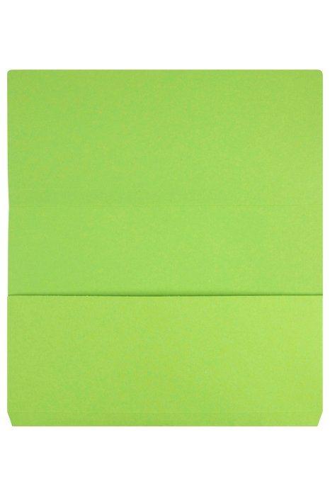 Marbig Foolscap Cardboard Document Wallet, 30mm Gusset, Green, Pack of 50's AO4004004