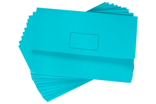 Marbig Foolscap Cardboard Document Wallet, 30mm Gusset, Marine x 10's pack AO4004317
