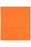 Marbig Foolscap Cardboard Document Wallet, 30mm Gusset, Orange, Pack of 50's AO4004006