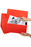 Marbig Foolscap Cardboard Document Wallet, 30mm Gusset, Red, 10's pack AO4004303
