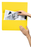 Marbig Foolscap Cardboard Document Wallet, 30mm Gusset, Yellow, Pack of 50's AO4004005