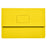 Marbig Foolscap Cardboard Document Wallet, 30mm Gusset, Yellow, Pack of 50's AO4004005