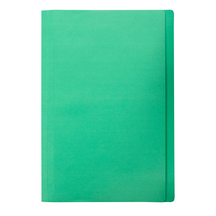 Marbig Foolscap Green File Folder x 20's pack AO1108604