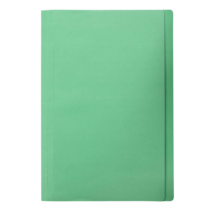 Marbig Foolscap Green File Folder x 20's pack AO1108604