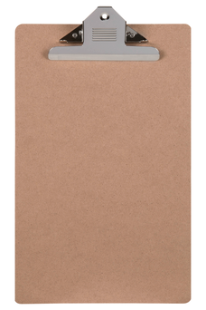 Marbig Foolscap Hardboard Clipboard Wide Clip AO43120