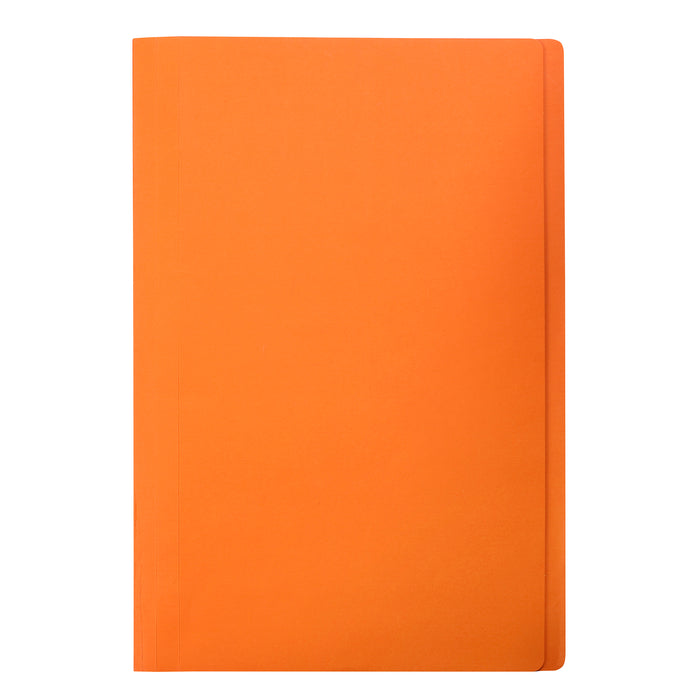 Marbig Foolscap Orange File Folder x 20's pack AO1108606