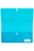 Marbig Foolscap Polypick Translucent Wallet Marine AO2310001