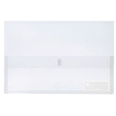 Marbig Foolscap Polypick Wallet Clear AO2011012