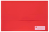 Marbig Foolscap Polypick Wallet Red AO2011003