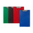 Marbig Foolscap Polypropylene Clipboard with Flap, Assorted Colours, Pack of 12 AO4300599