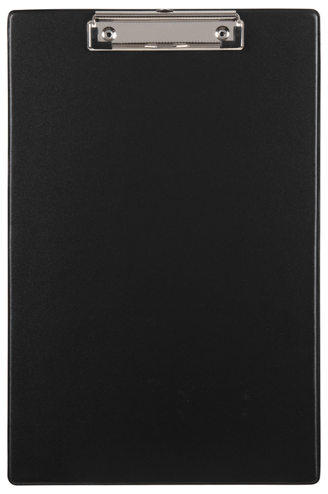 Marbig Foolscap PVC Clipboard Black AO4301002