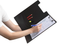 Marbig Foolscap PVC Clipboard + Flap, Black AO4300502