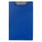Marbig Foolscap PVC Clipboard + Flap Blue AO4300501