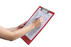 Marbig Foolscap PVC Clipboard Red AO4301003