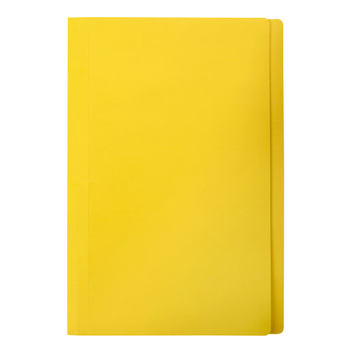 Marbig Foolscap Yellow File Folder x 20's pack AO1108605
