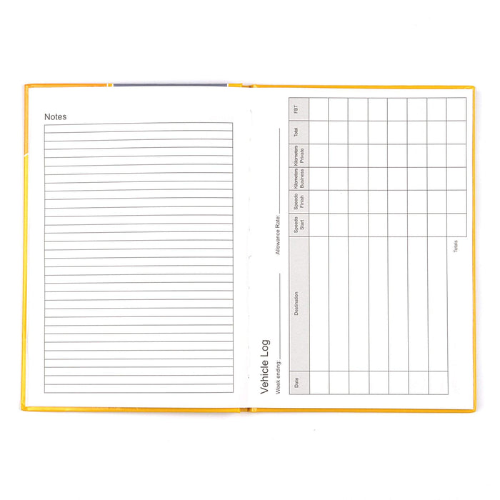 Marbig Hard Cover Duplicate Vehicle Log Book 50 Leaf AO18802