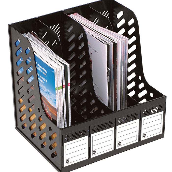 Marbig Magazine Holder 4 Compartments AO864200