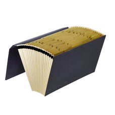 Marbig Manilla Expanding File, Foolscap, A-Z, Dark Grey AO90060