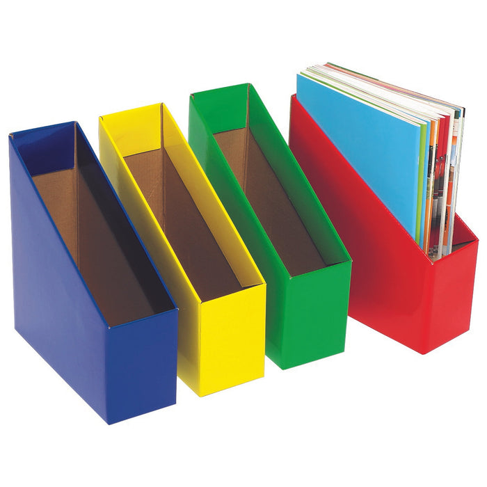 Marbig Narrow Book Box Green 5's pack AO8005704