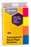 Marbig Neon Transparent Page Marker, 20 x 50mm, Pack of 160 Tabs AO1811405